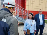 Глава Лабытнанги Марина Трескова проверила ход строительства в городе